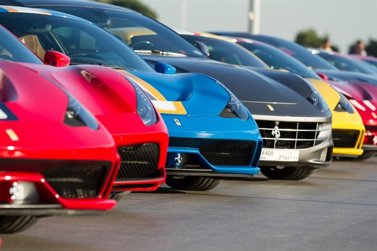Ferrari Club Ride to Beiteddine